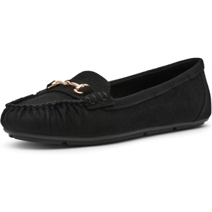 Anne Klein Womens Hewlett(Black Sued)