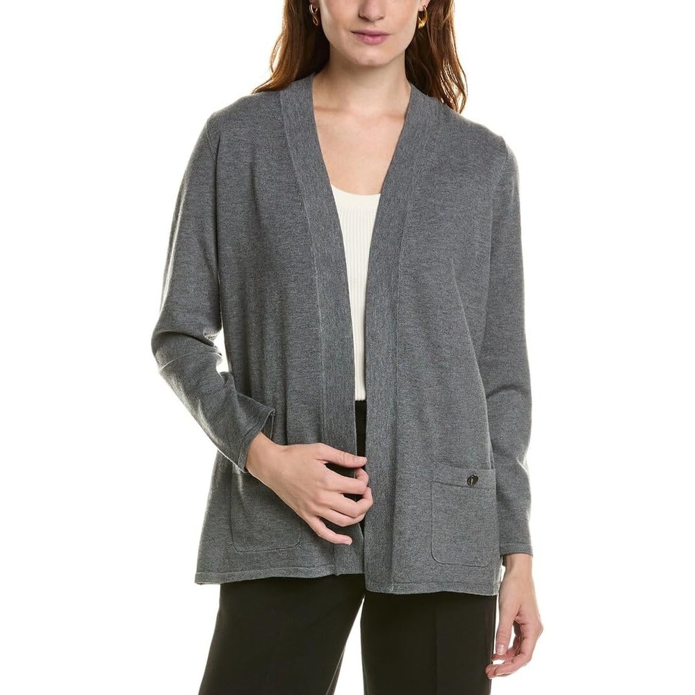 image:imageAnne Klein Womens Malibu CardiganGraphite Heather