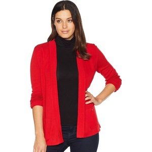 Anne Klein Women’s Malibu Cardigan(Marine Red)