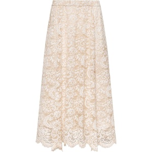 Anne Klein Women’s Pull on Shirred Wb Skirt(White Dove/Canvas)