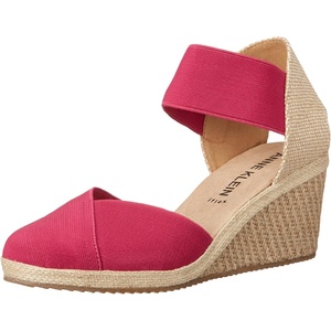 Anne Klein Women’s Zoey Wedge Sandal(Fuchsia)