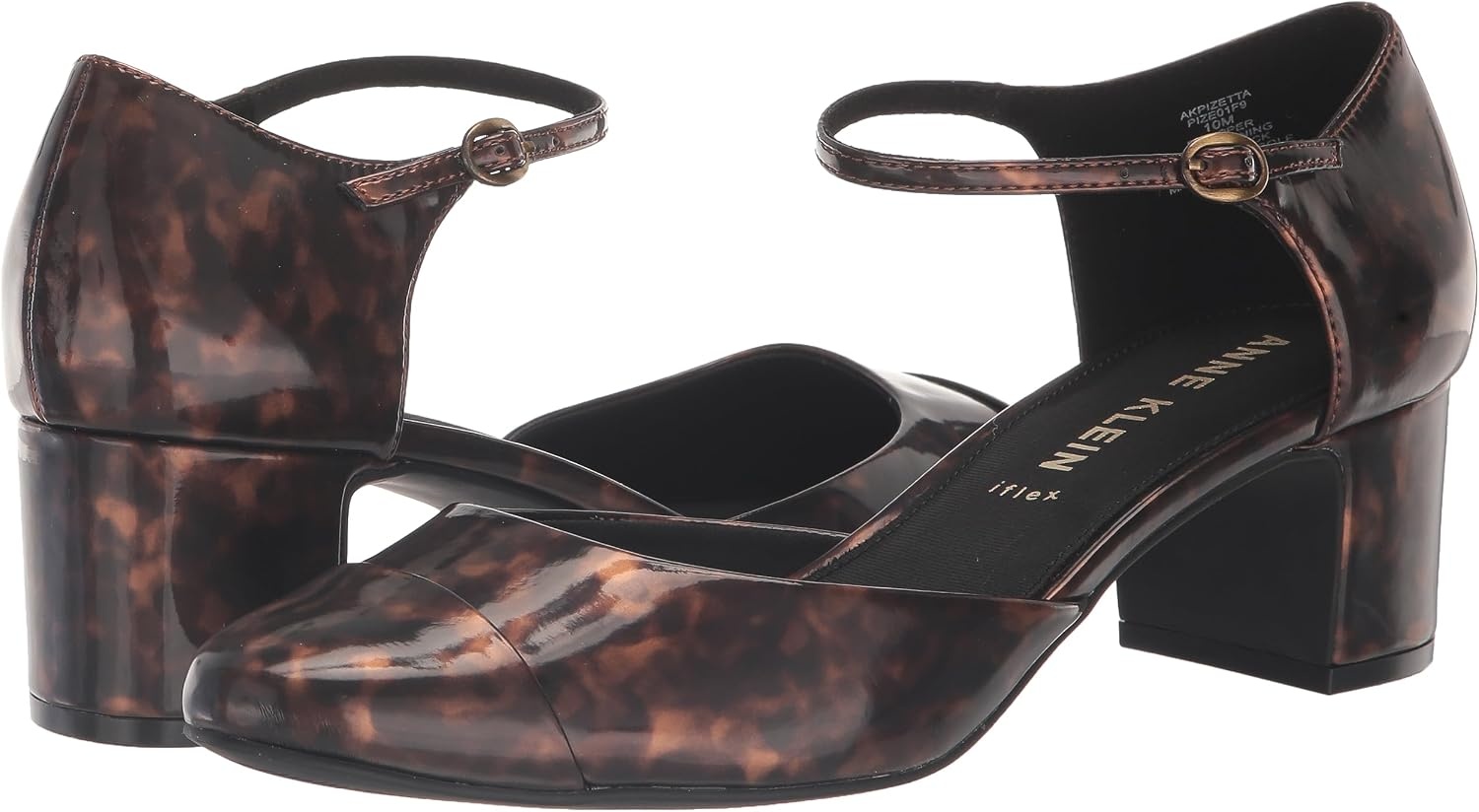 image:imageAnne Klein Womens PizettaTortoise Patent