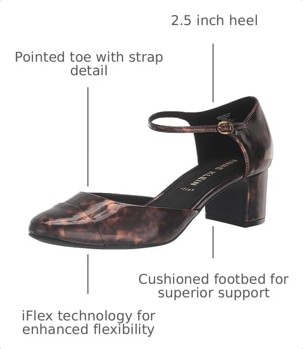 image:imageAnne Klein Womens PizettaTortoise Patent