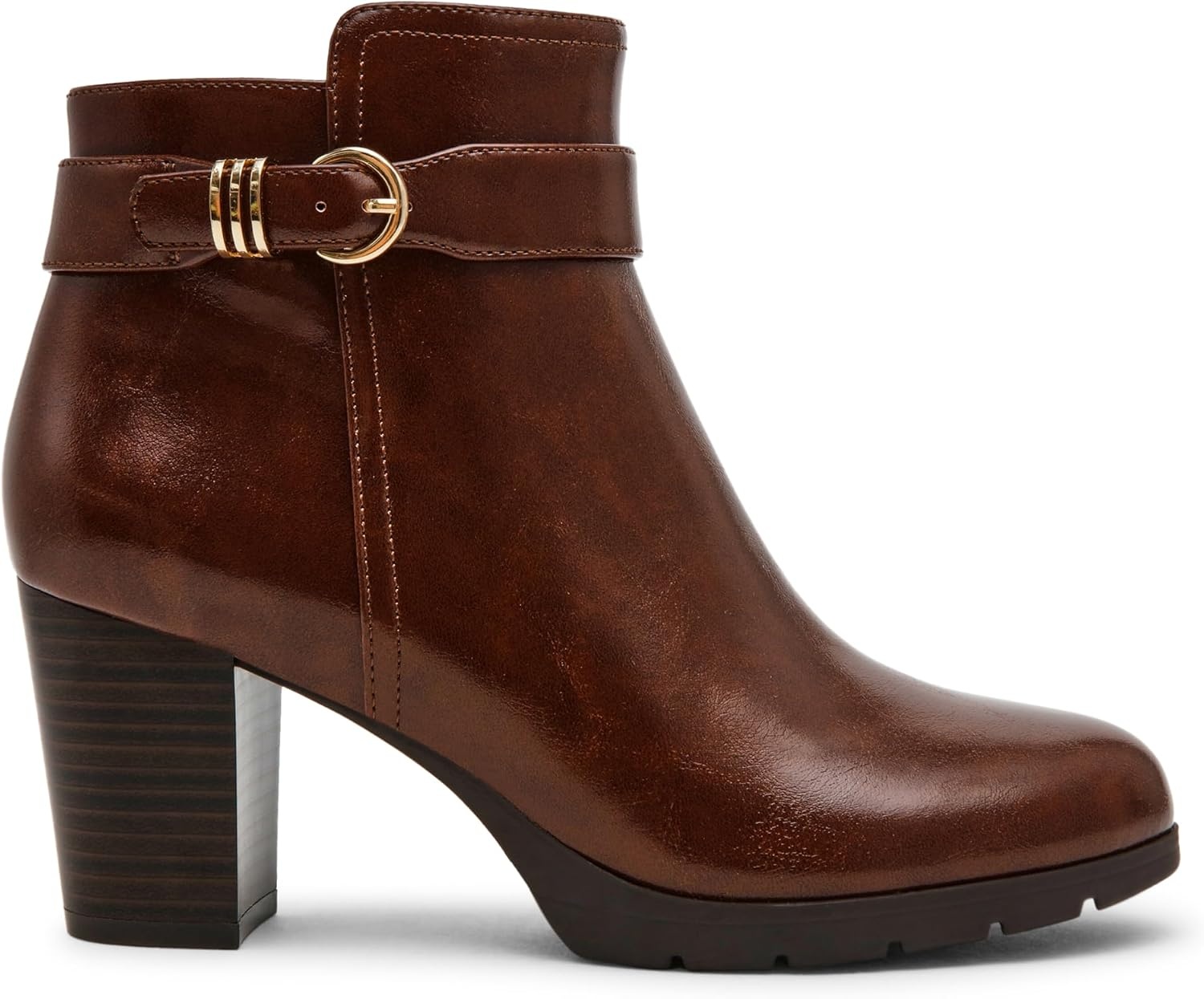 image:imageAnne Klein Womens RumorCognac Crinkle