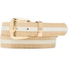 Anne Klein Women’s Anne Klein Classic 2 for 1 Pant Belt(Gold)