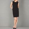 Anne Klein Women’s Crepe Sheath Dress(Anne Black)