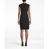Anne Klein Women’s Crepe Sheath Dress(Anne Black)