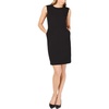 Anne Klein Women’s Crepe Sheath Dress(Anne Black)