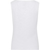 Anne Klein Women’s Sequin Sl Asym Top W Bow DTL Strap(Bright White)